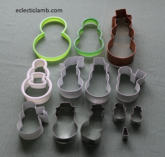 Snowman Cookie Cutters
