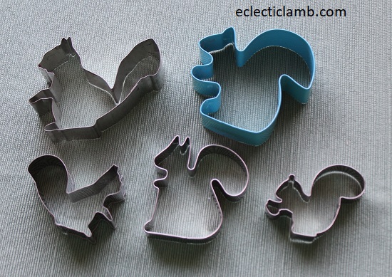 Squirrel Cookie Cutters