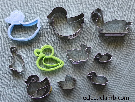 waterfowl cookie cutters