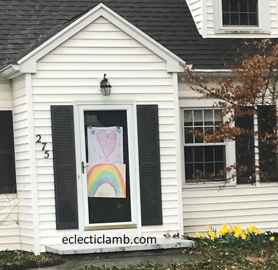 Heart Rainbow Door