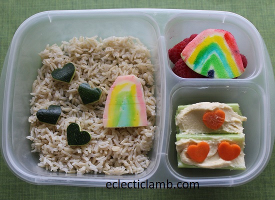 Heart Rainbow Lunch