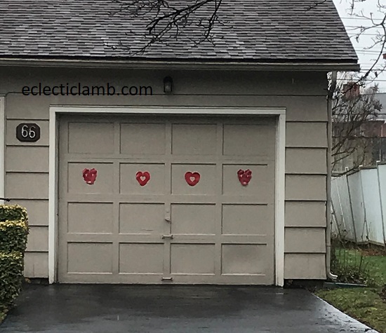 Hearts on Garage