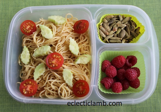 Leaf Themed Peanut Noodles