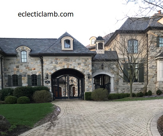 Stone House with Gate